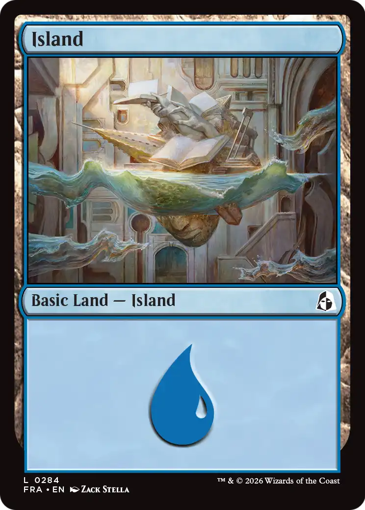 Island (0284) [Reality Fracture] | Cards and Coasters CA