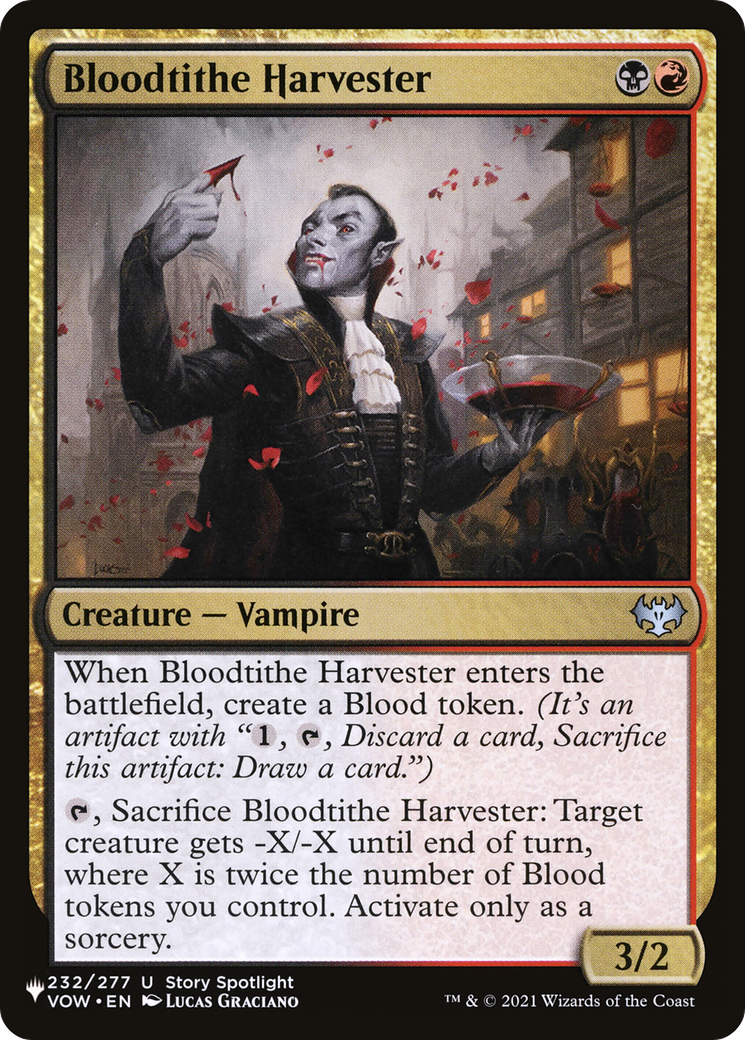 Bloodtithe Harvester [The List Reprints] | Cards and Coasters CA