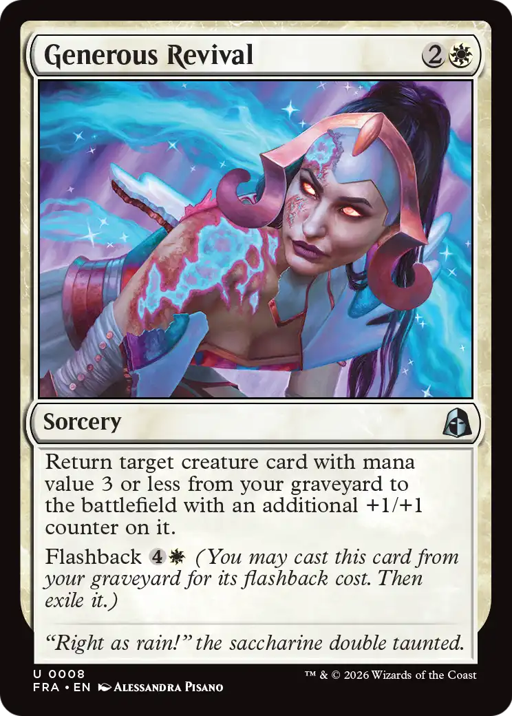 Generous Revival [Reality Fracture] | Cards and Coasters CA