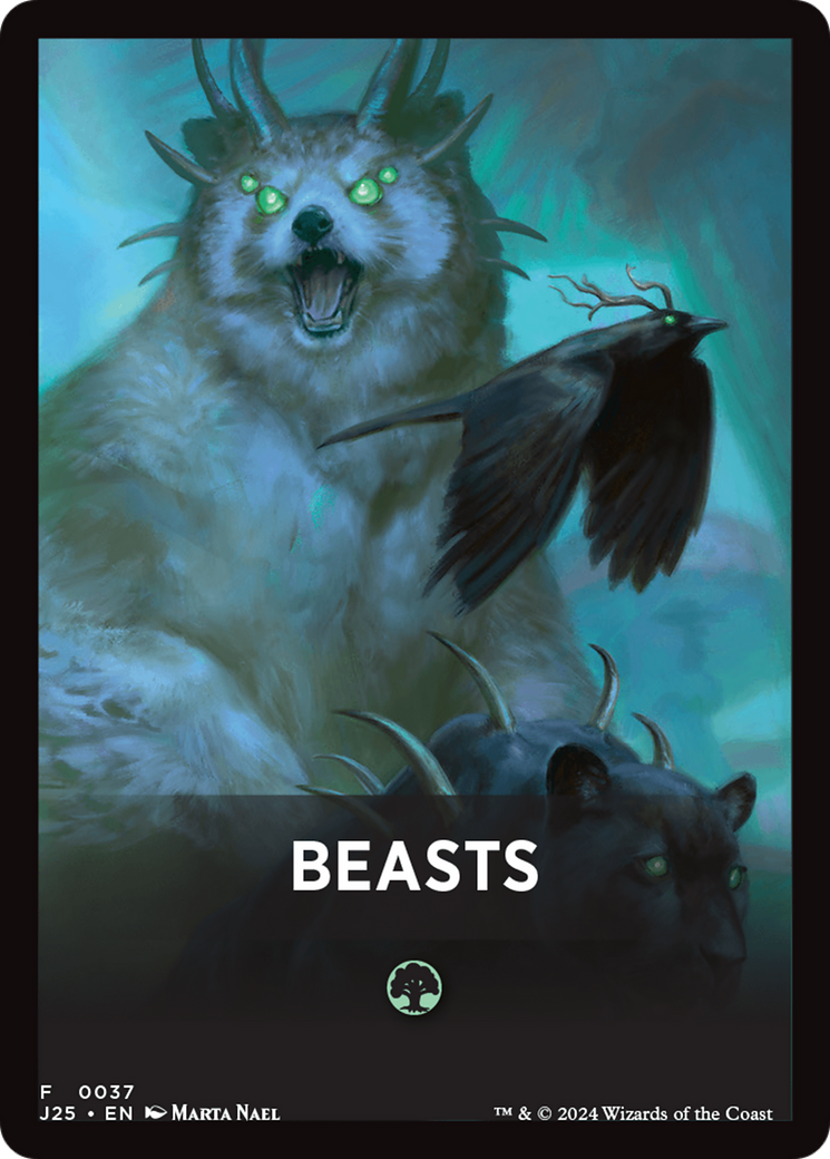 Beasts Theme Card [Foundations Jumpstart Front Cards] | Cards and Coasters CA