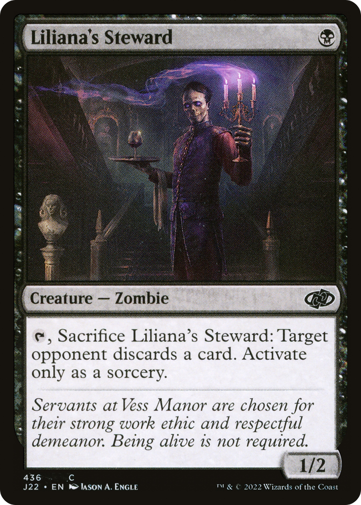 Liliana's Steward [Jumpstart 2022] | Cards and Coasters CA