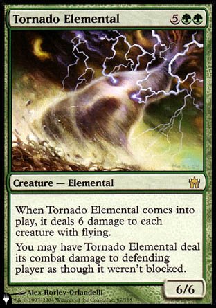 Tornado Elemental [The List] | Cards and Coasters CA