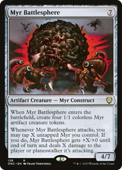 Myr Battlesphere [Phyrexia: All Will Be One Commander] | Cards and Coasters CA