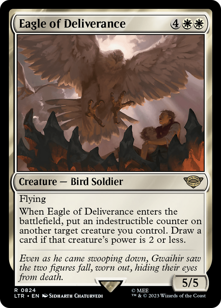 Eagle of Deliverance [The Lord of the Rings: Tales of Middle-Earth] | Cards and Coasters CA