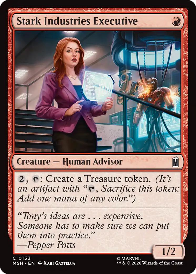 Stark Industries Executive [Marvel Super Heroes] | Cards and Coasters CA