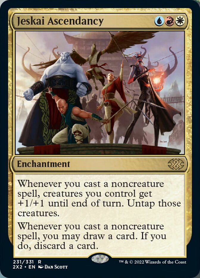 Jeskai Ascendancy [Double Masters 2022] | Cards and Coasters CA
