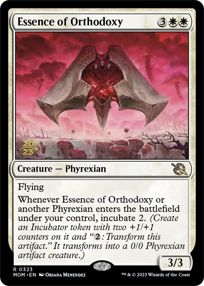 Essence of Orthodoxy [March of the Machine Prerelease Promos] | Cards and Coasters CA