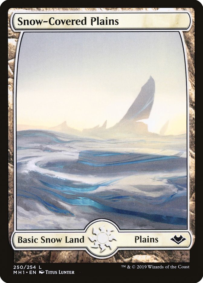 Snow-Covered Plains [Modern Horizons] | Cards and Coasters CA