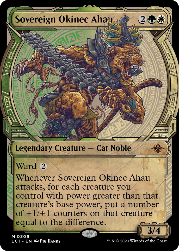 Sovereign Okinec Ahau (Showcase) [The Lost Caverns of Ixalan] | Cards and Coasters CA