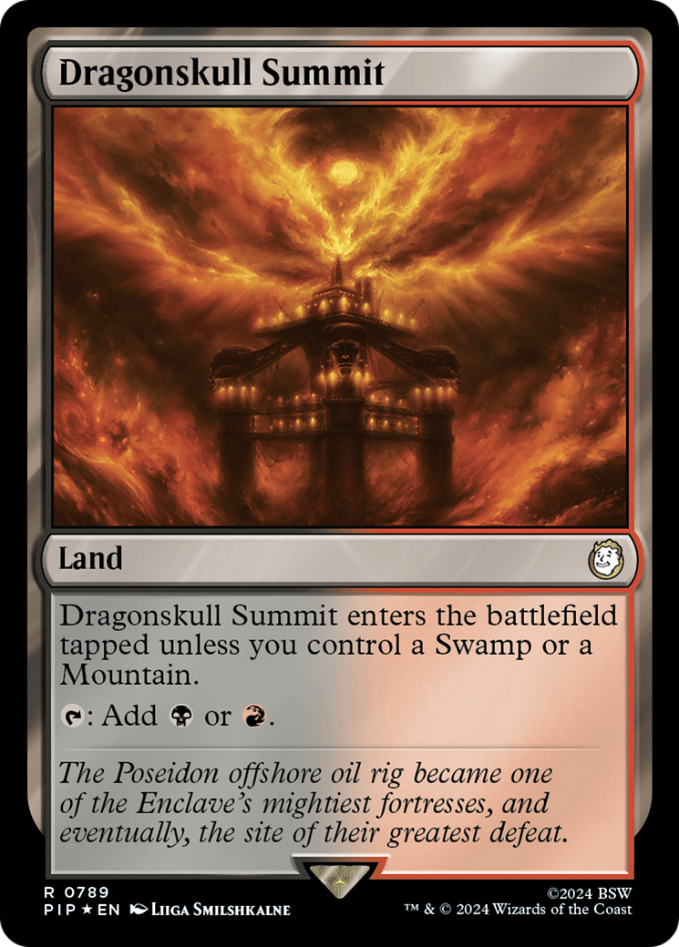 Dragonskull Summit (Surge Foil) [Fallout] | Cards and Coasters CA