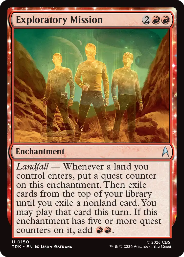 Exploratory Mission [Star Trek] | Cards and Coasters CA