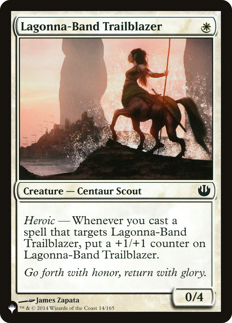 Lagonna-Band Trailblazer [The List Reprints] | Cards and Coasters CA