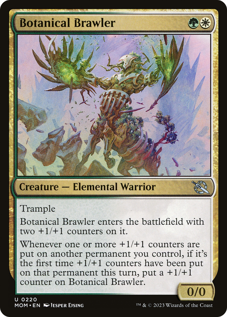 Botanical Brawler [March of the Machine] | Cards and Coasters CA