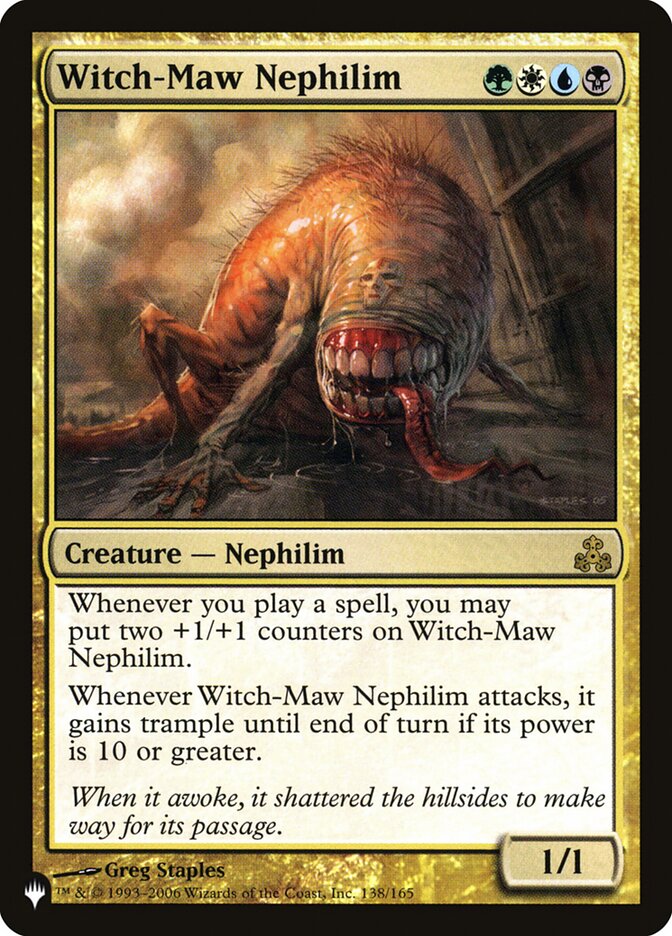 Witch-Maw Nephilim [The List] | Cards and Coasters CA