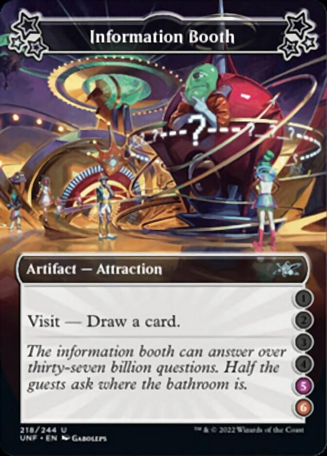 Information Booth (5-6) [Unfinity] | Cards and Coasters CA