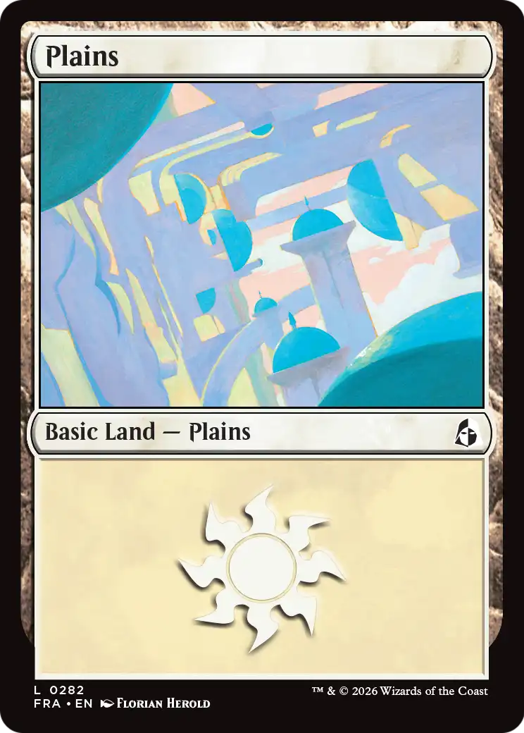Plains (0282) [Reality Fracture] | Cards and Coasters CA
