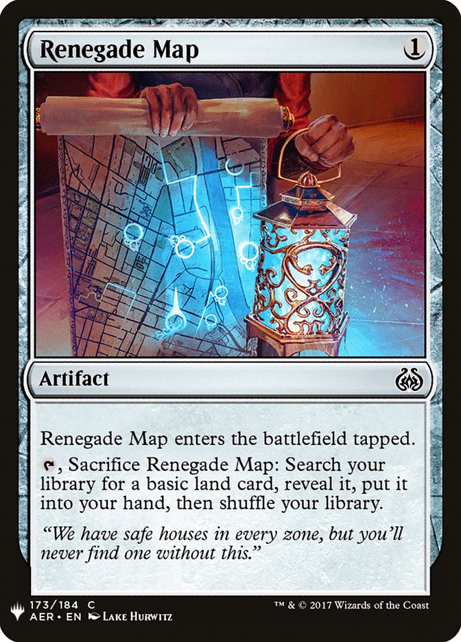 Renegade Map [Mystery Booster] | Cards and Coasters CA