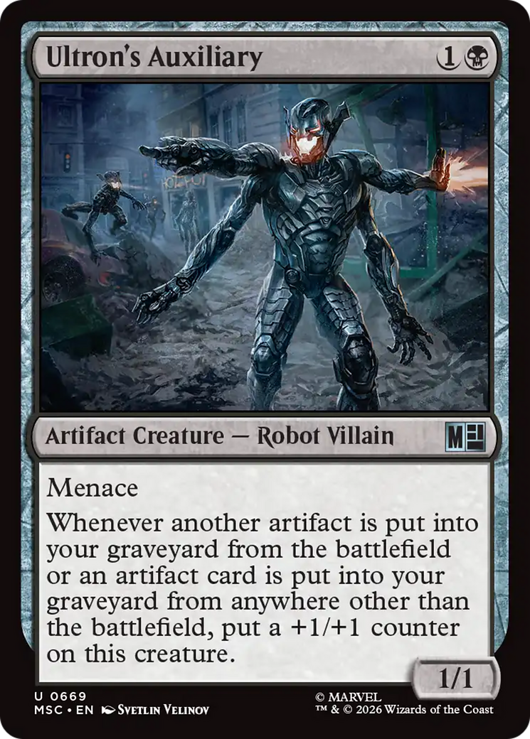 Ultron's Auxiliary [Marvel Super Heroes Commander] | Cards and Coasters CA