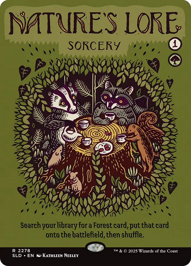 Nature's Lore (2278) [Secret Lair Drop Series] | Cards and Coasters CA