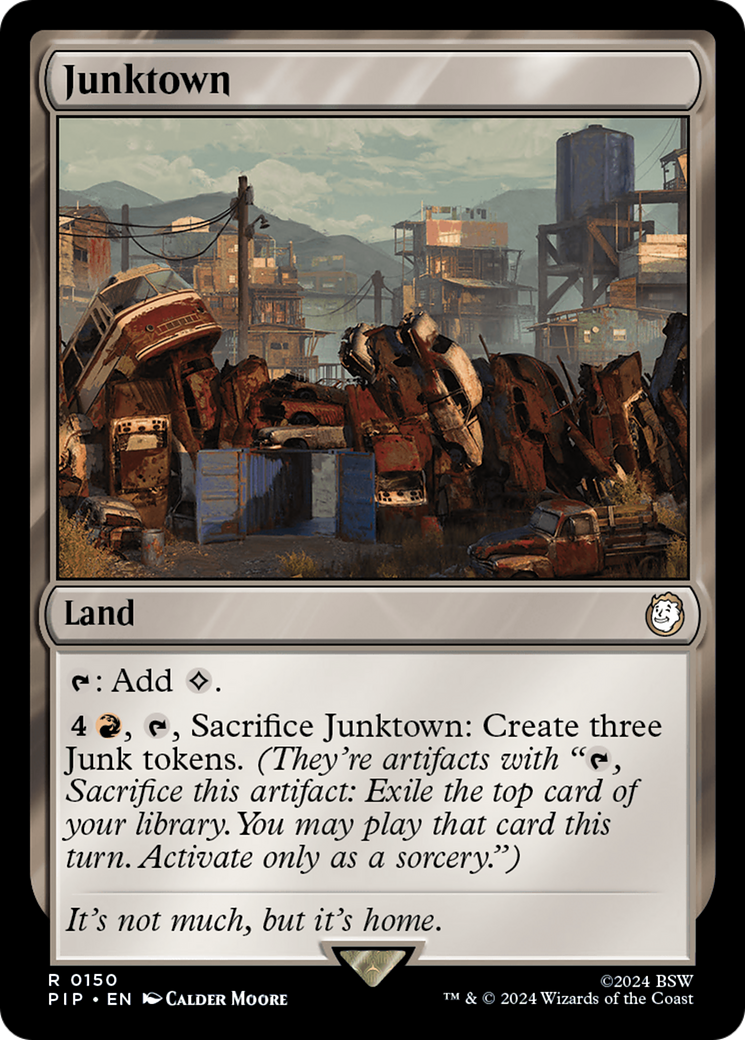 Junktown [Fallout] | Cards and Coasters CA
