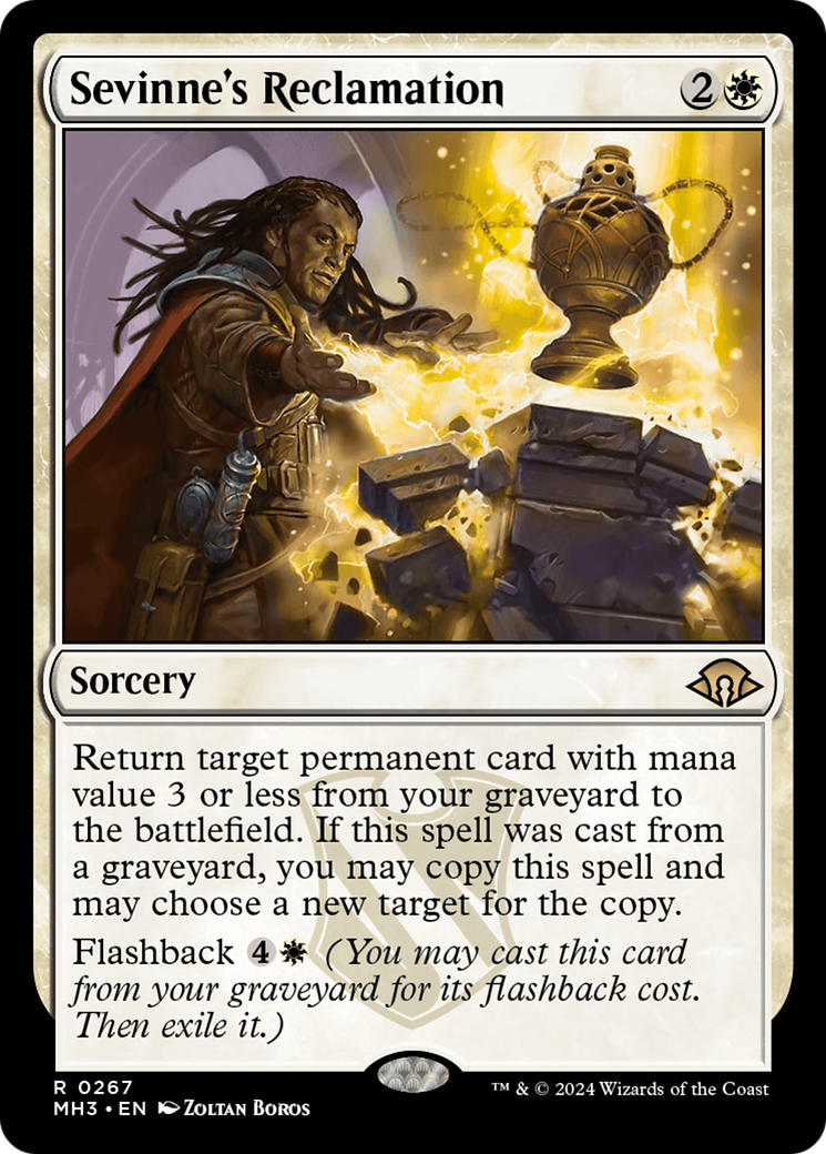 Sevinne's Reclamation [Modern Horizons 3] | Cards and Coasters CA