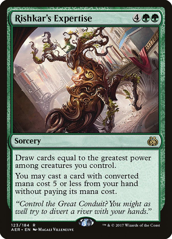 Rishkar's Expertise [Aether Revolt] | Cards and Coasters CA