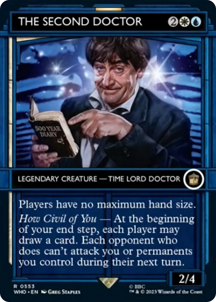 The Second Doctor (Showcase) [Doctor Who] | Cards and Coasters CA