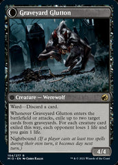 Graveyard Trespasser // Graveyard Glutton [Innistrad: Midnight Hunt] | Cards and Coasters CA