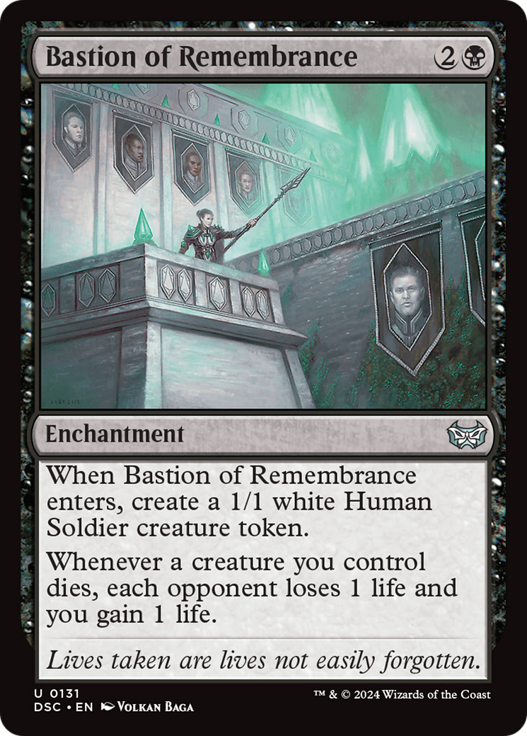 Bastion of Remembrance [Duskmourn: House of Horror Commander] | Cards and Coasters CA