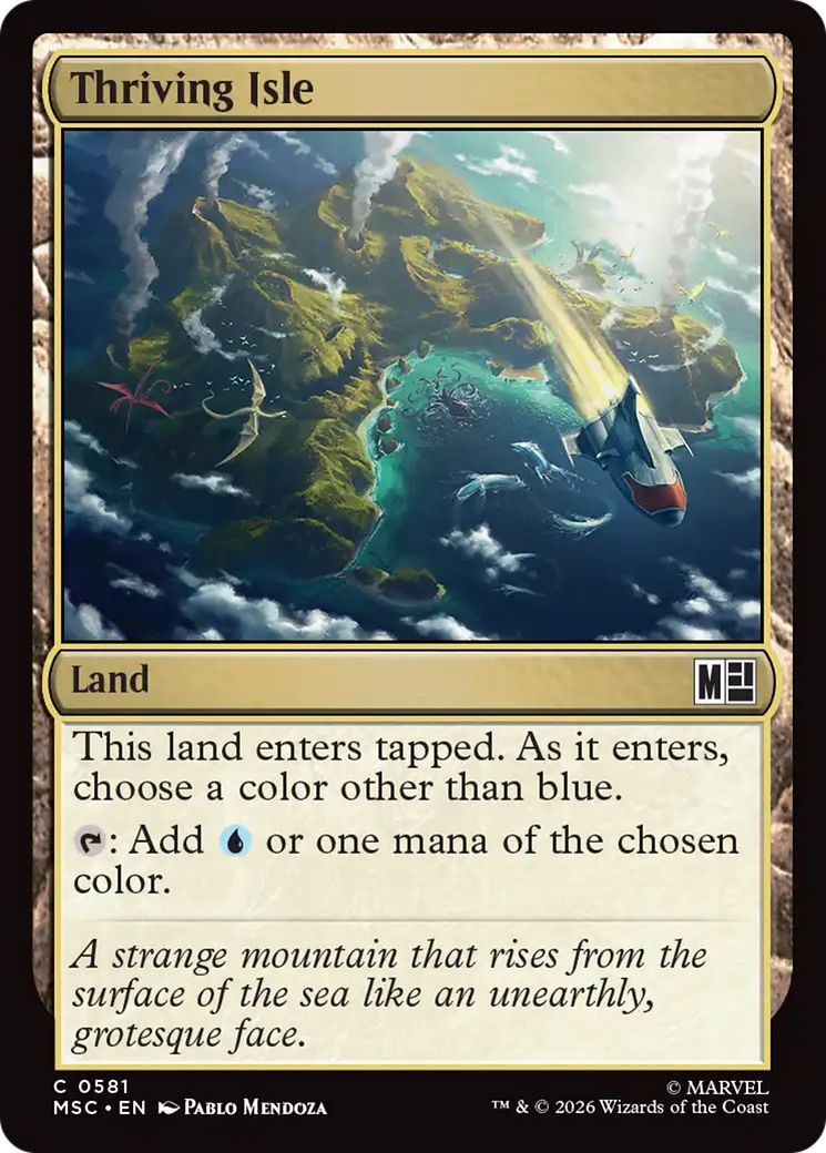 Thriving Isle [Marvel Super Heroes Commander] | Cards and Coasters CA