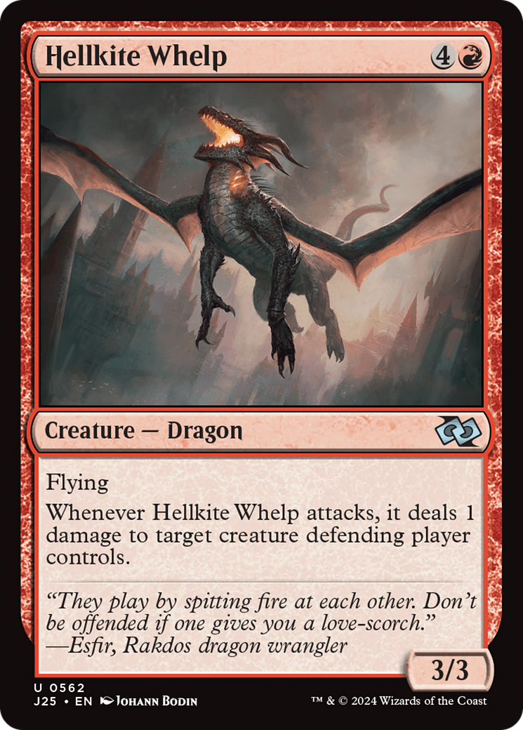 Hellkite Whelp [Foundations Jumpstart] | Cards and Coasters CA