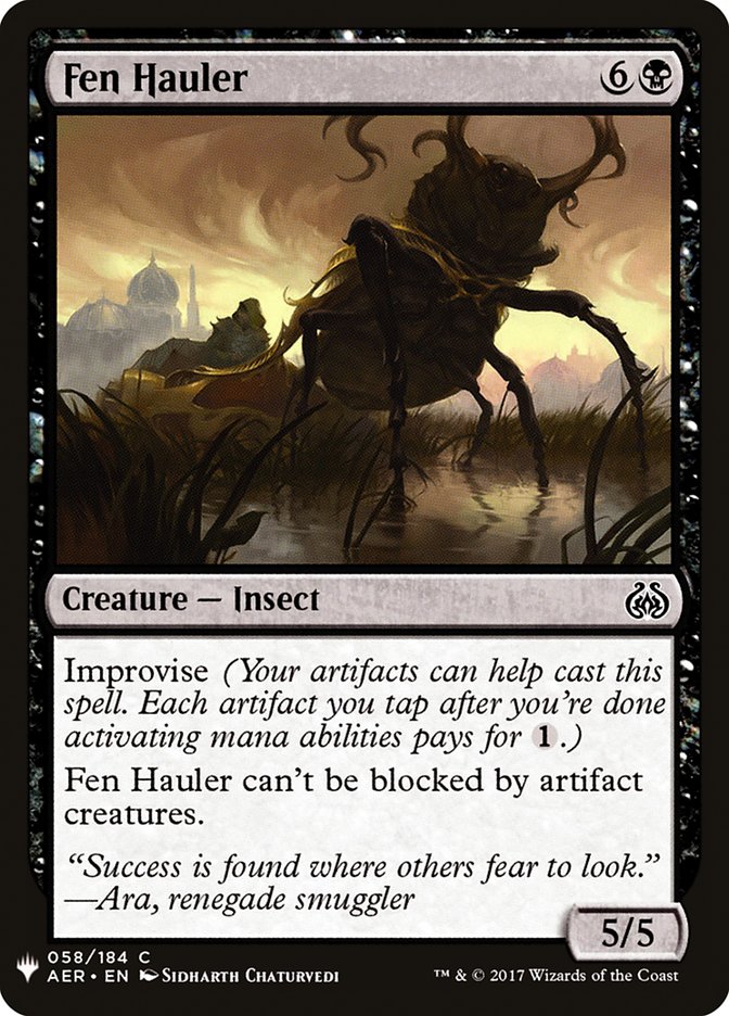 Fen Hauler [Mystery Booster] | Cards and Coasters CA