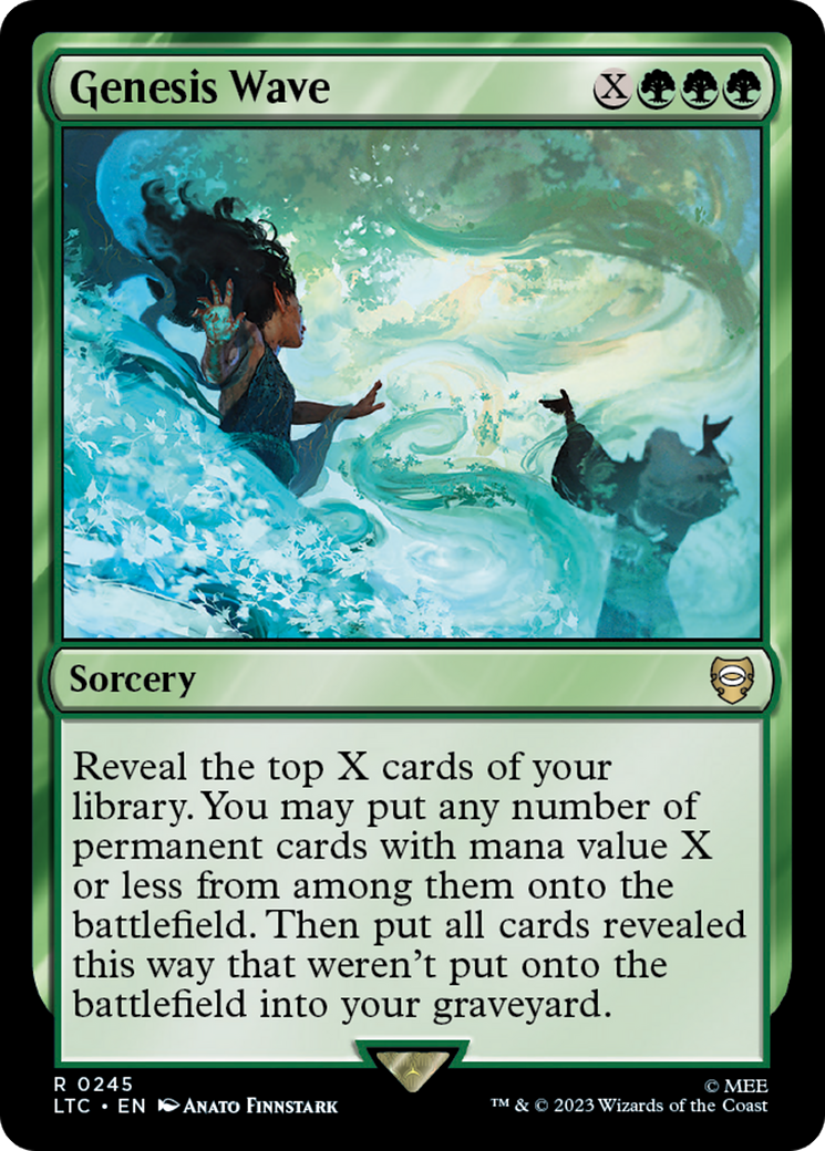 Genesis Wave [The Lord of the Rings: Tales of Middle-Earth Commander] | Cards and Coasters CA
