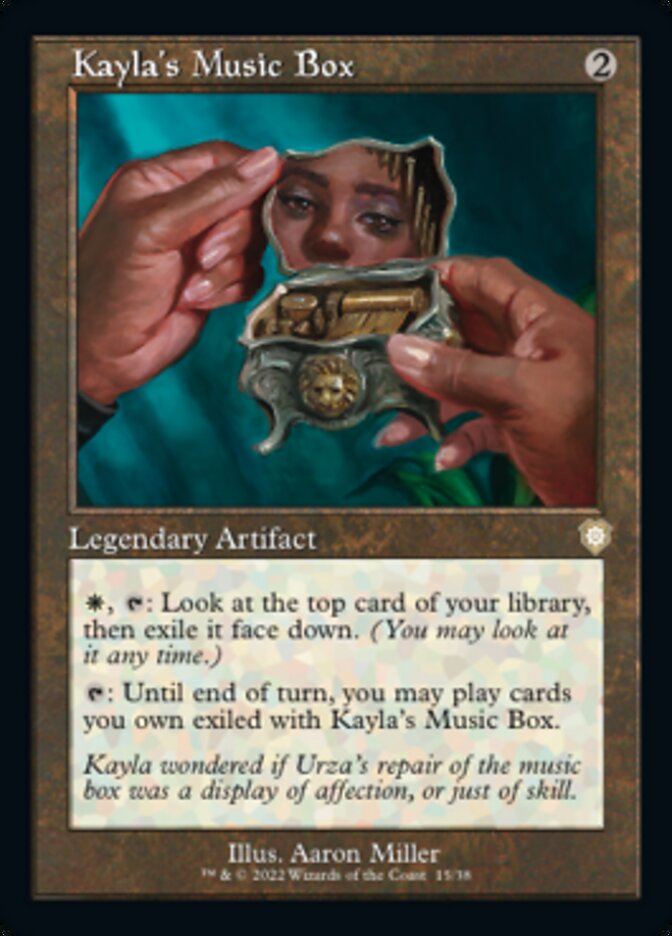 Kayla's Music Box (Retro) [The Brothers' War Commander] | Cards and Coasters CA