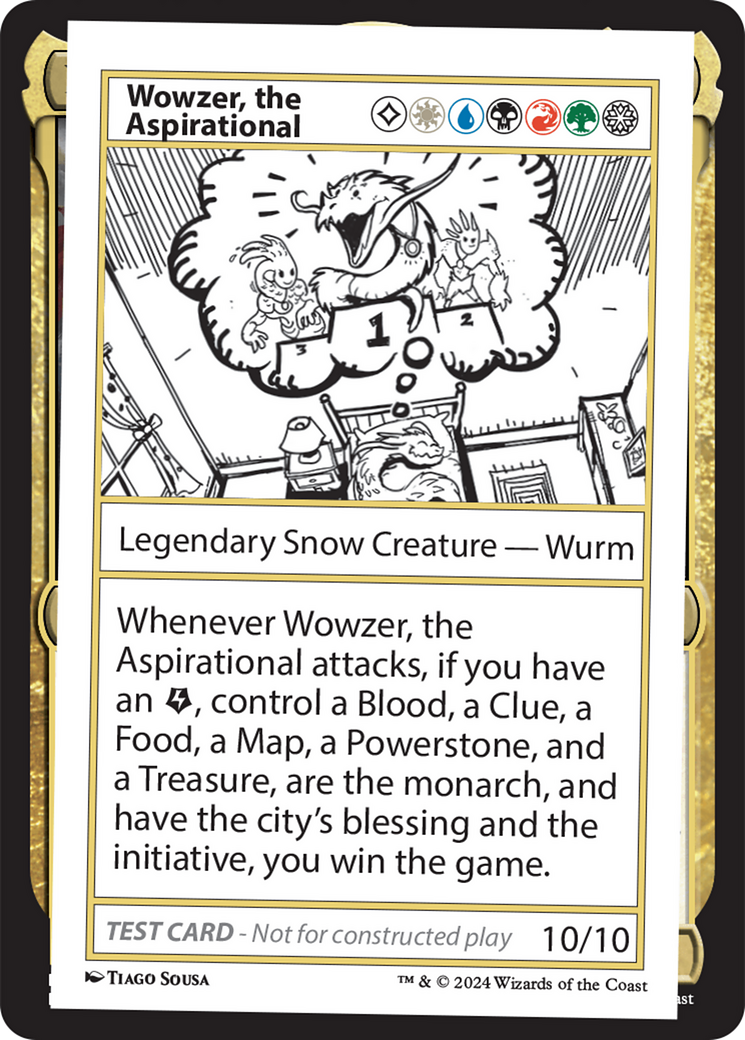 Wowzer, the Aspirational [Mystery Booster 2 Playtest Cards] | Cards and Coasters CA