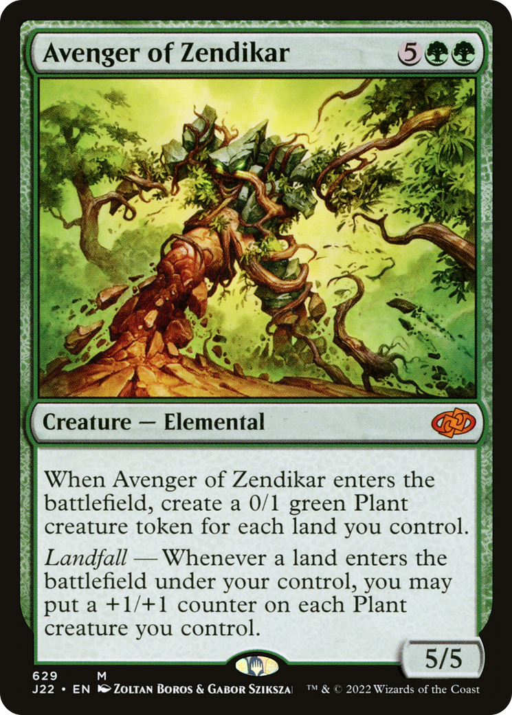 Avenger of Zendikar [Jumpstart 2022] | Cards and Coasters CA
