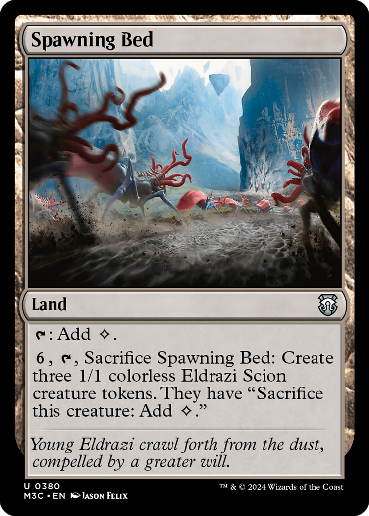 Spawning Bed (Ripple Foil) [Modern Horizons 3 Commander] | Cards and Coasters CA