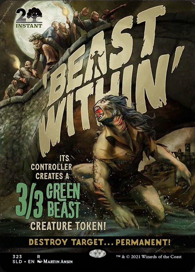 Beast Within [Secret Lair Drop Series] | Cards and Coasters CA