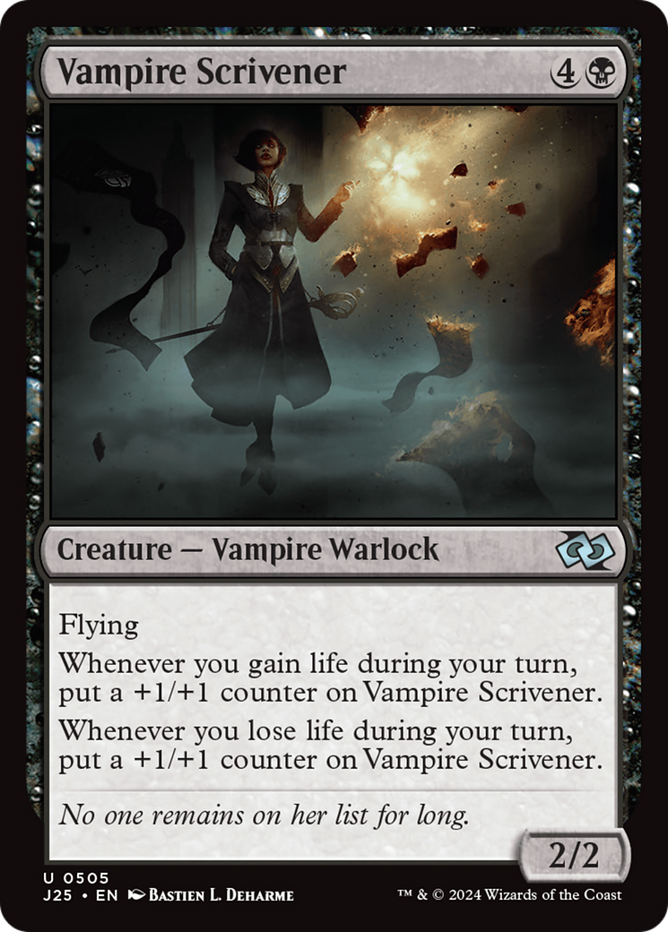 Vampire Scrivener [Foundations Jumpstart] | Cards and Coasters CA