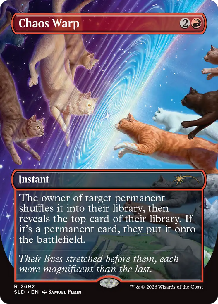 Chaos Warp [Secret Lair Drop Series] | Cards and Coasters CA