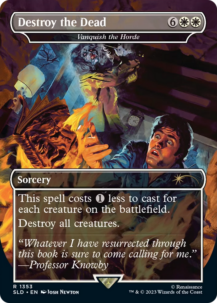 Destroy the Dead - Vanquish the Horde [Secret Lair Drop Series] | Cards and Coasters CA