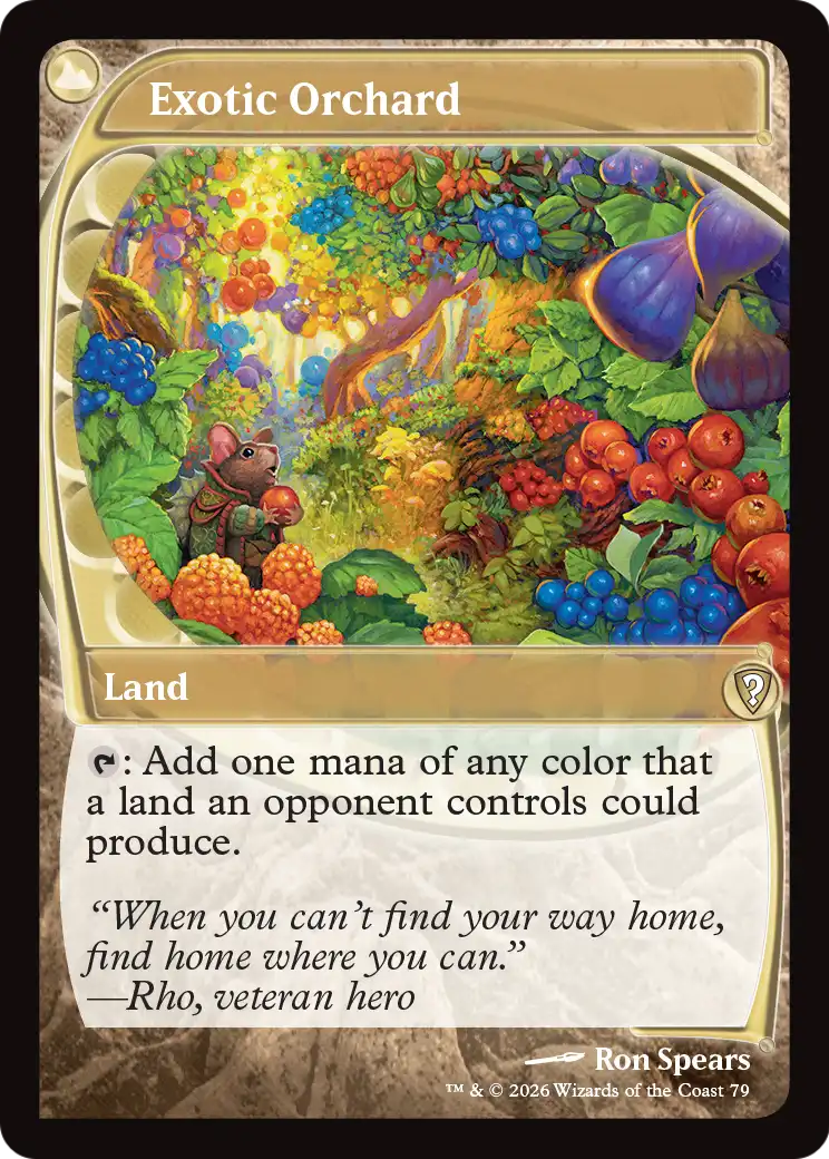 Exotic Orchard (Future Sight) [Mystery Booster: Commander Edition] | Cards and Coasters CA