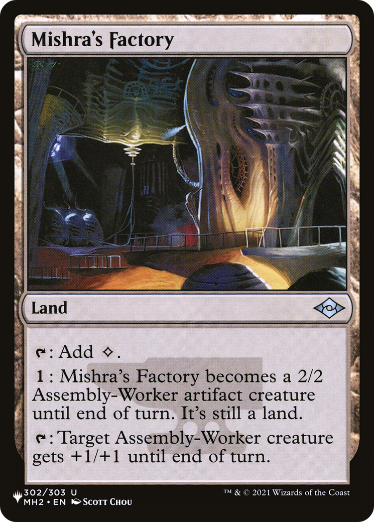Mishra's Factory [The List] | Cards and Coasters CA