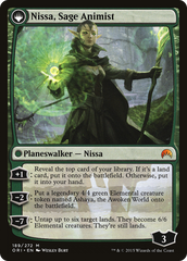 Nissa, Vastwood Seer // Nissa, Sage Animist [Secret Lair: From Cute to Brute] | Cards and Coasters CA