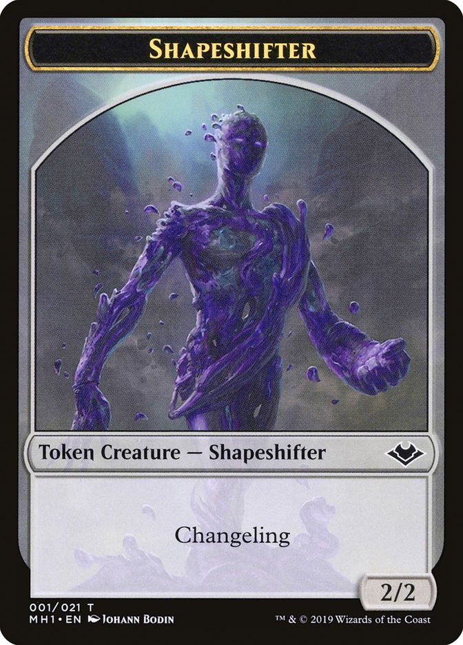 Shapeshifter Token [Modern Horizons Tokens] | Cards and Coasters CA