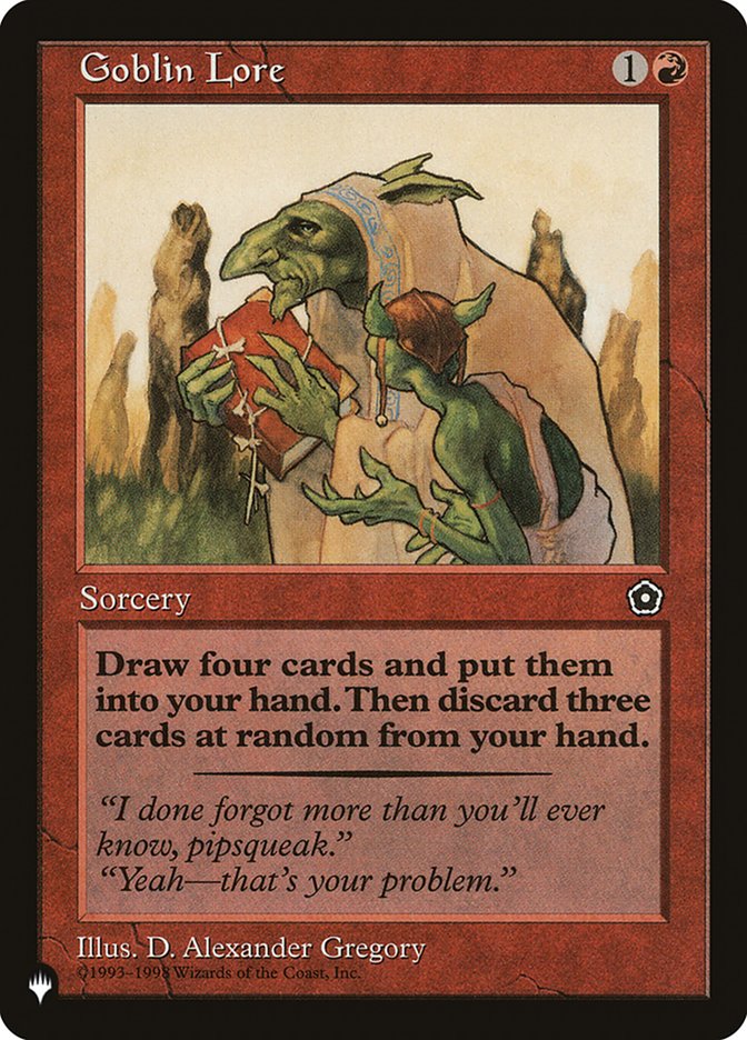 Goblin Lore [The List] | Cards and Coasters CA