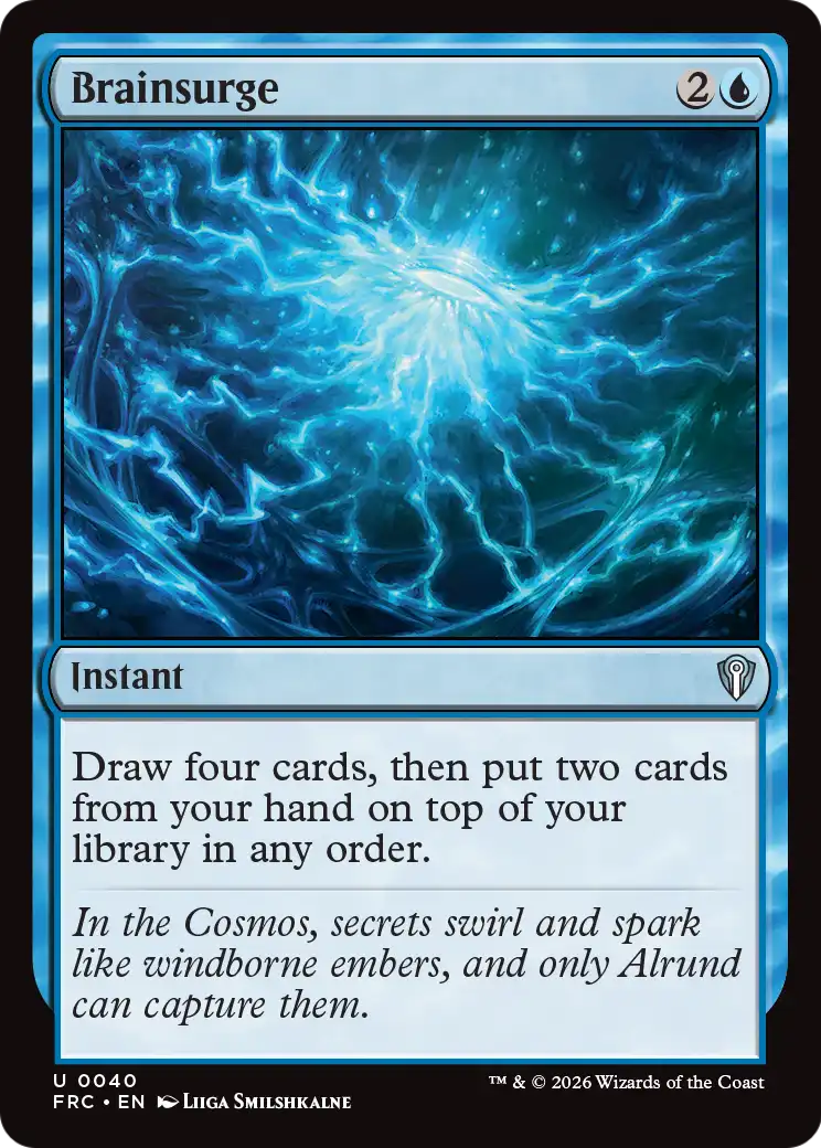 Brainsurge [Reality Fracture Commander] | Cards and Coasters CA