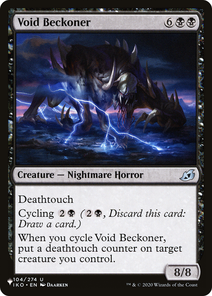 Void Beckoner [The List] | Cards and Coasters CA