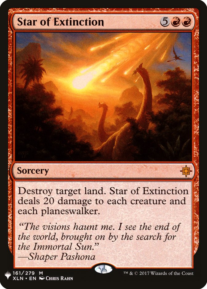 Star of Extinction [Mystery Booster] | Cards and Coasters CA