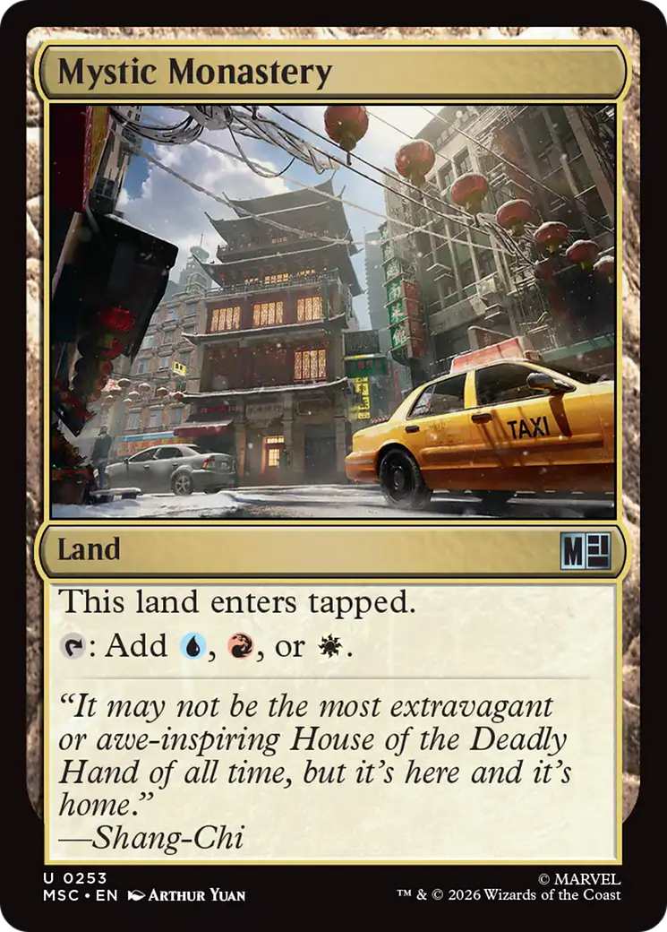 Mystic Monastery [Marvel Super Heroes Commander] | Cards and Coasters CA